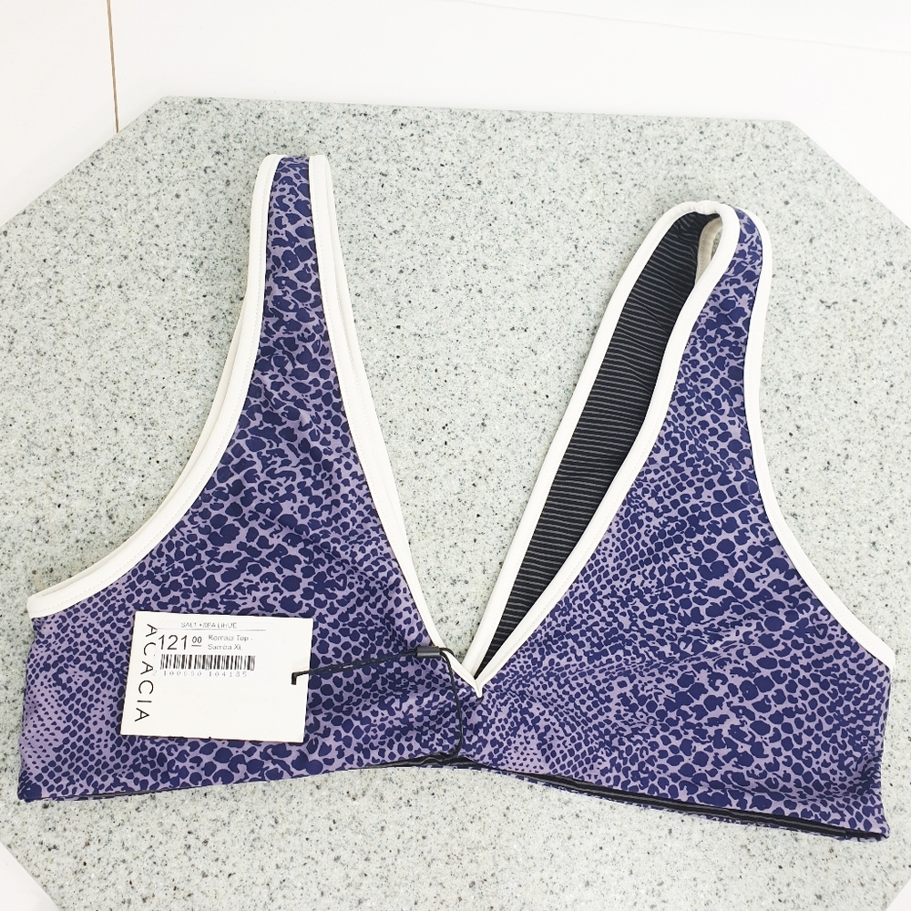 NWT Acacia Komala Samba swimming top Size XL